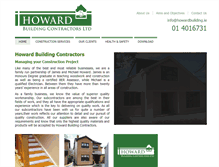 Tablet Screenshot of howardbuilding.ie